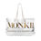 Miniaturebillede: Elegant White MONKII Weekender Bag – Stylish Tote for Travel & Leisure