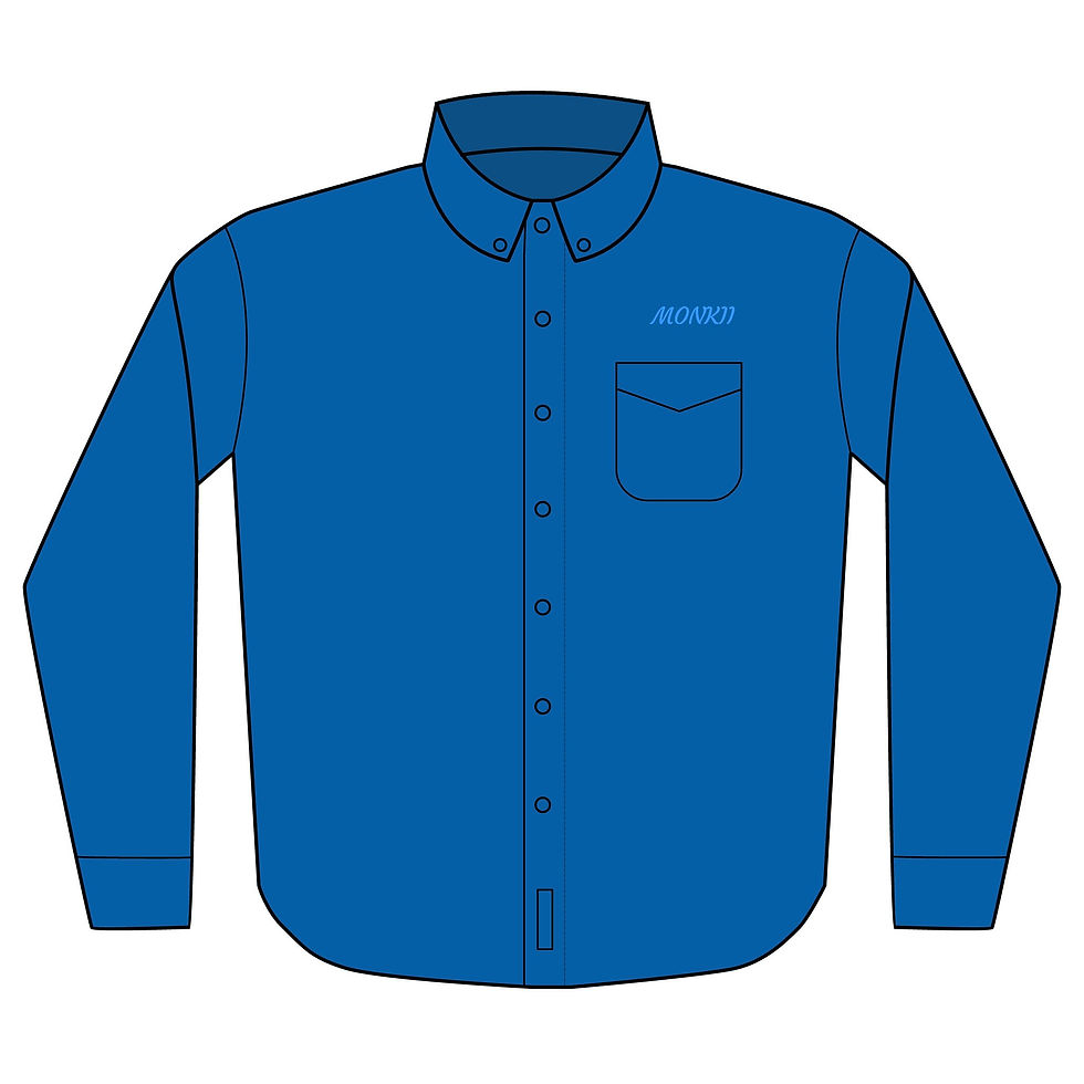 Thumbnail: Embroidered Premium Shirt — Custom Pocket Long-Sleeve