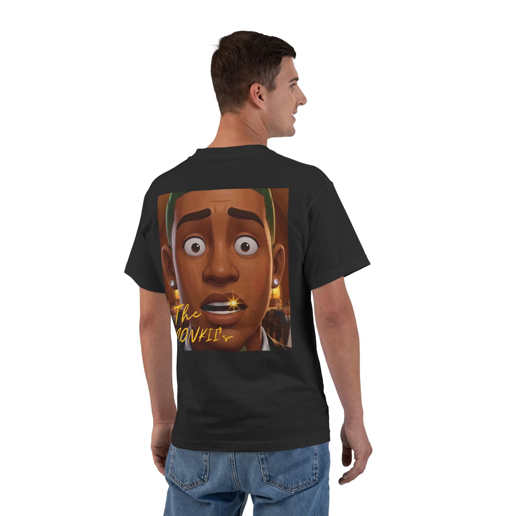 The MONKII's Streetwear T-Shirt - Cartoon Graphic Urban Tee