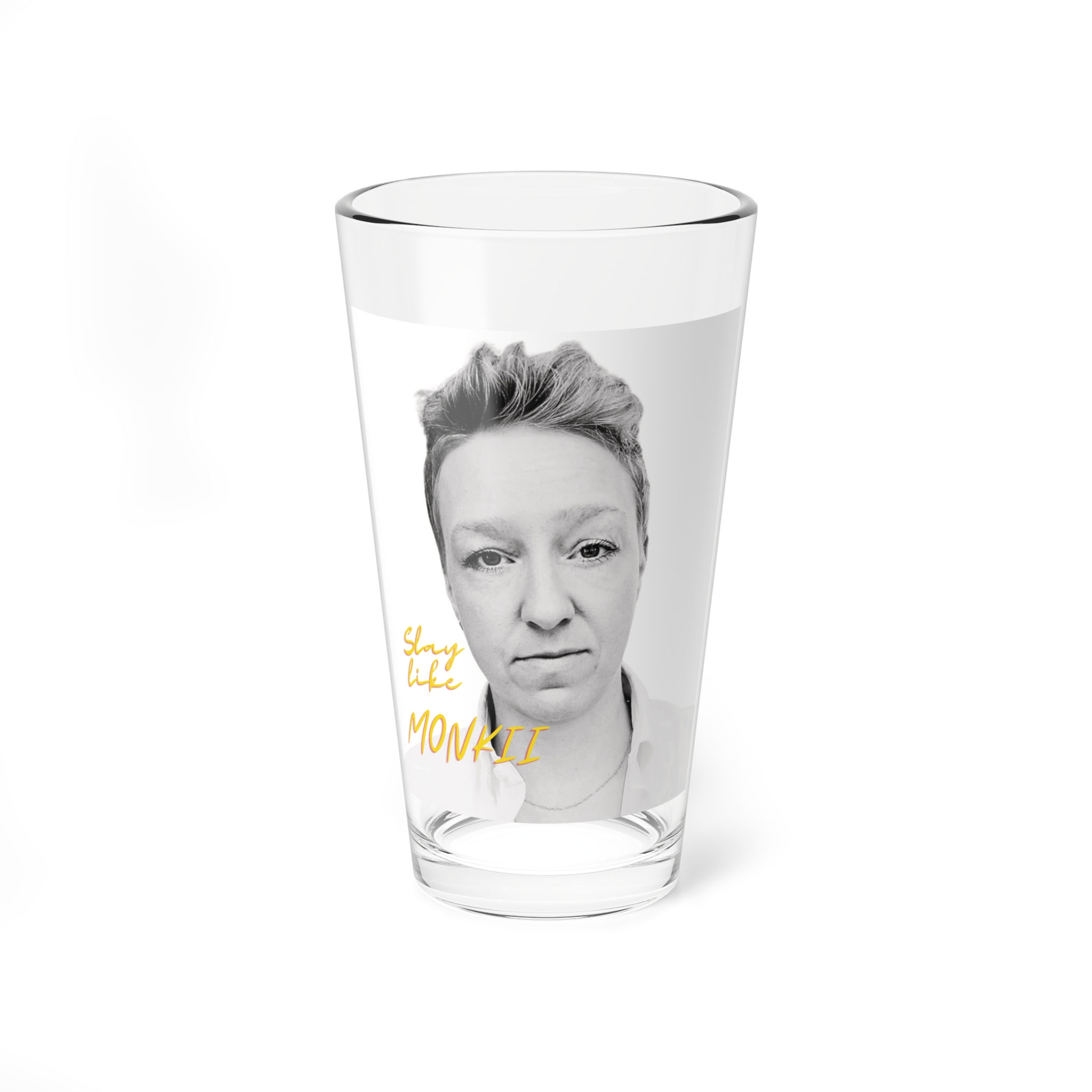 Slay like MONKII Mixing Glass, 16oz