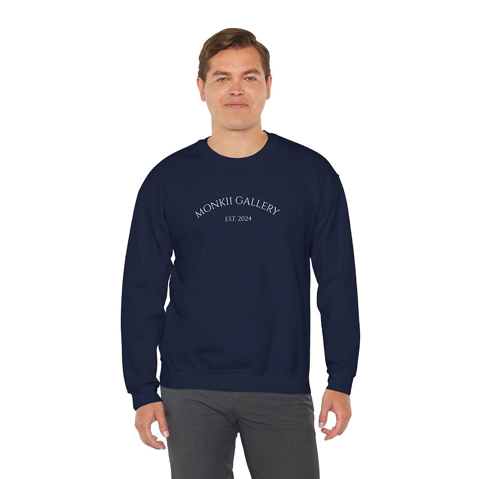 MONKII Gallery Unisex Crewneck Sweatshirt