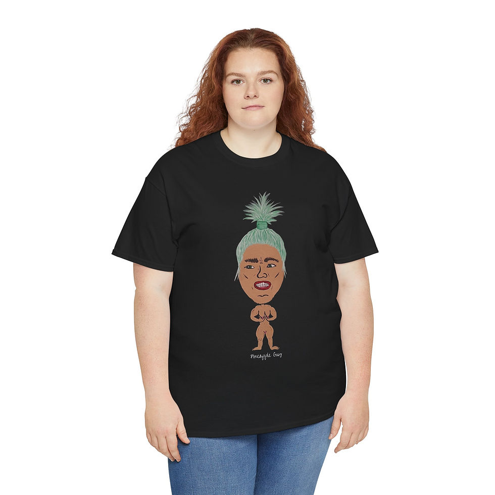 Thumbnail: Pineapple Guy | MONKII Unisex Heavy Cotton Tee 