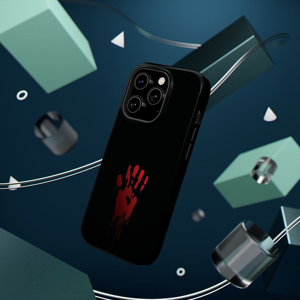 Thumbnail: Halloween Bloody Hand Magnetic Impact-Resistant Cases