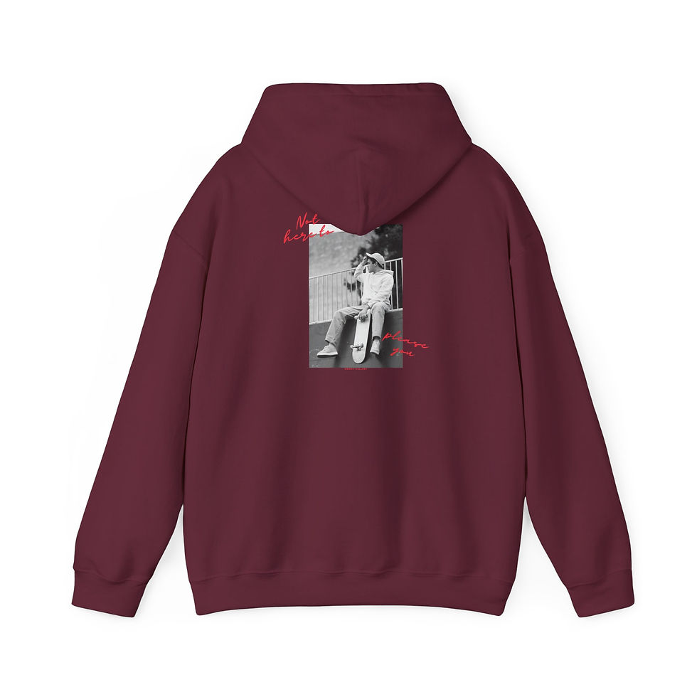 Thumbnail: Classic Vintage Streetwear Hoodie | 'Not Here to Please You' Equality Sweatshirt