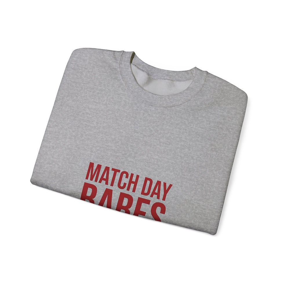 Thumbnail: Match Day Babes Sweatshirt | Soccer Matchday Pride, Fan Crewneck