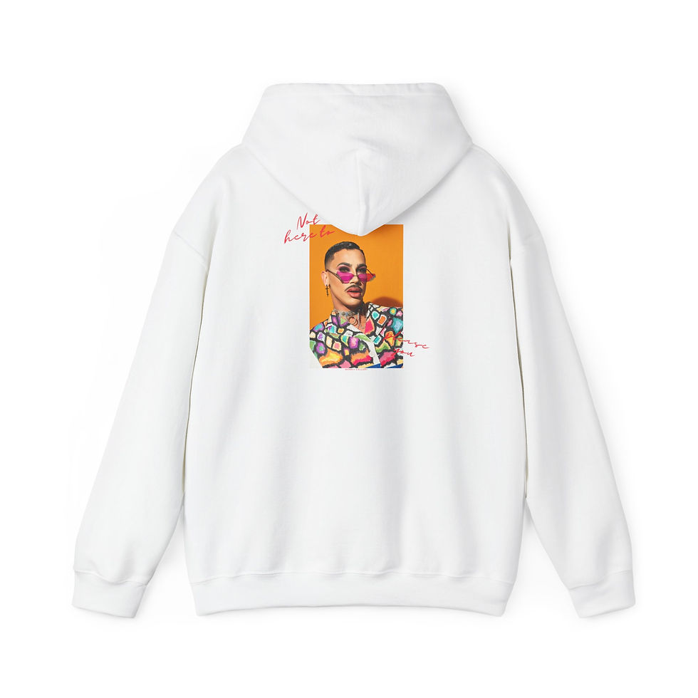 Thumbnail: Classic Vintage Streetwear Hoodie | 'Not Here to Please You' Equality Sweatshirt