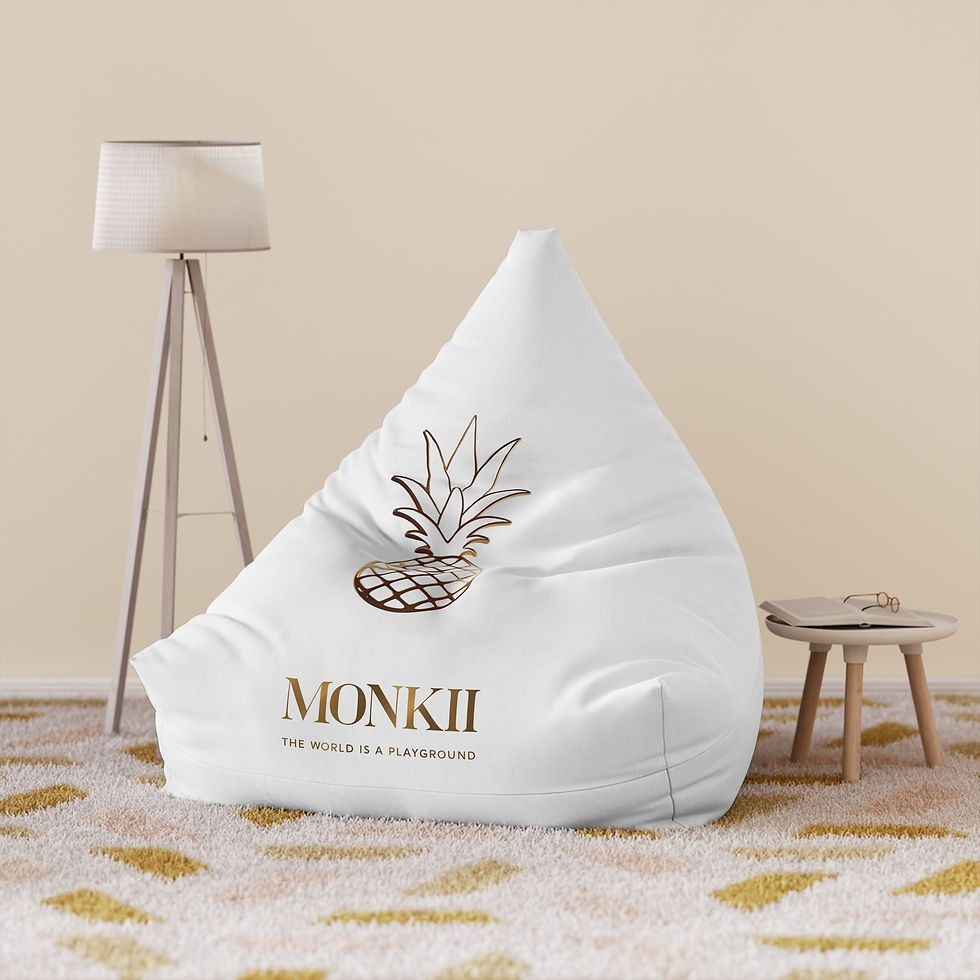 MONKII - Bean Bag Chair Cover | Fashion Room Decor