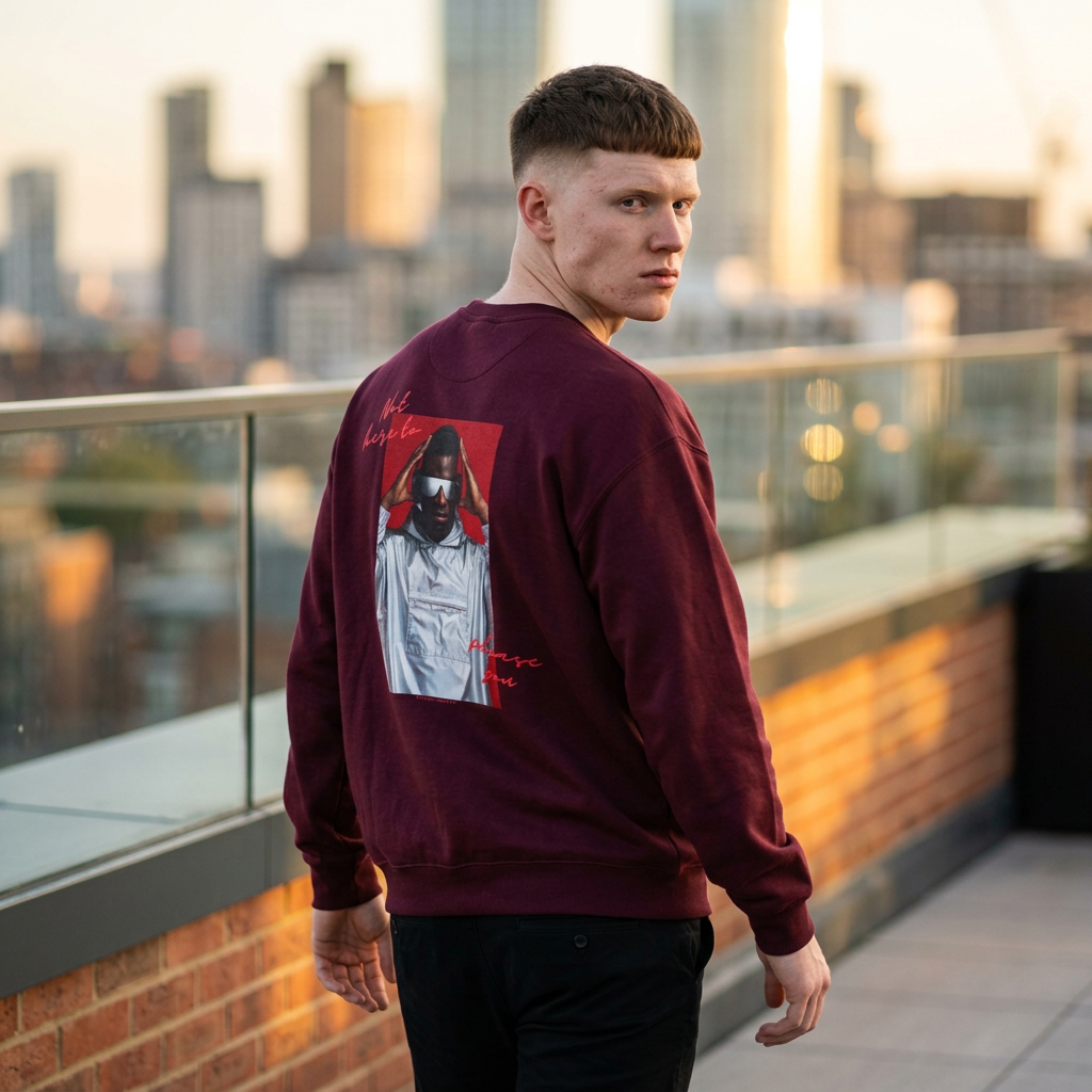 'Not Here to Please You' Equality Crewneck | Unisex Heavy Blend Sweatshirt