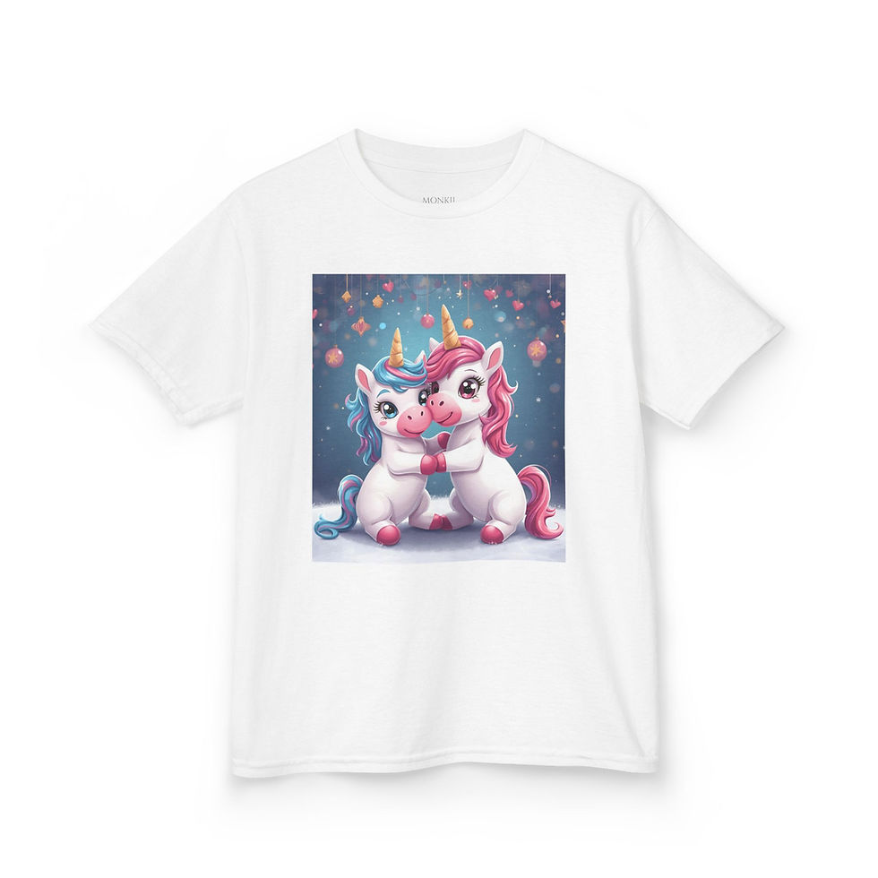 Thumbnail: Beautiful Unicorn Friends Kids Tee