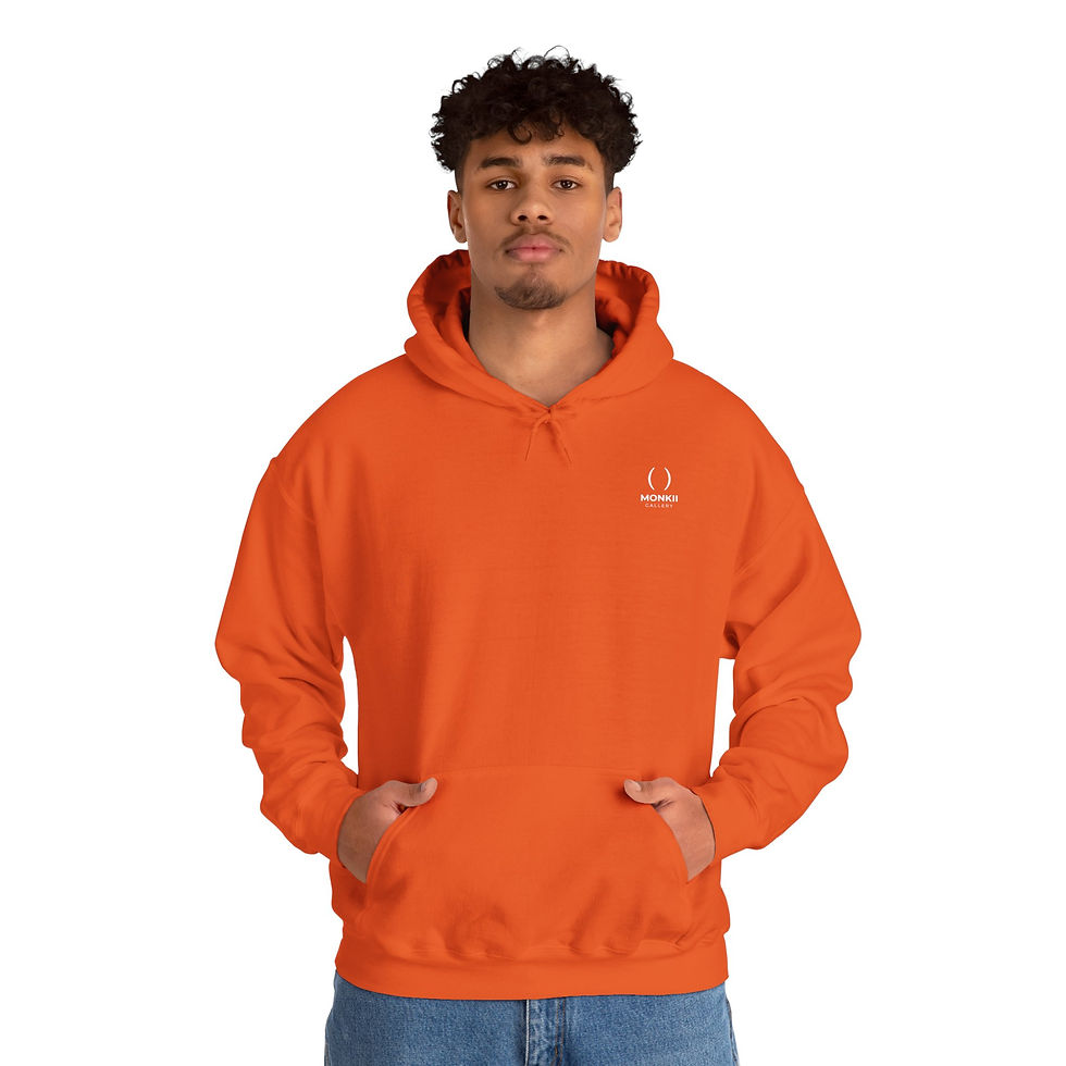 Thumbnail: Colorful (5 Colors) Minimal Hoodie – Small Chest Emblem Hooded Sweatshirt