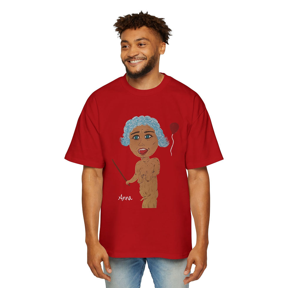 Thumbnail: Anna | Premium 8.2oz Heavy Cotton T-Shirt by MONKII – Stylish Urban Streetwear