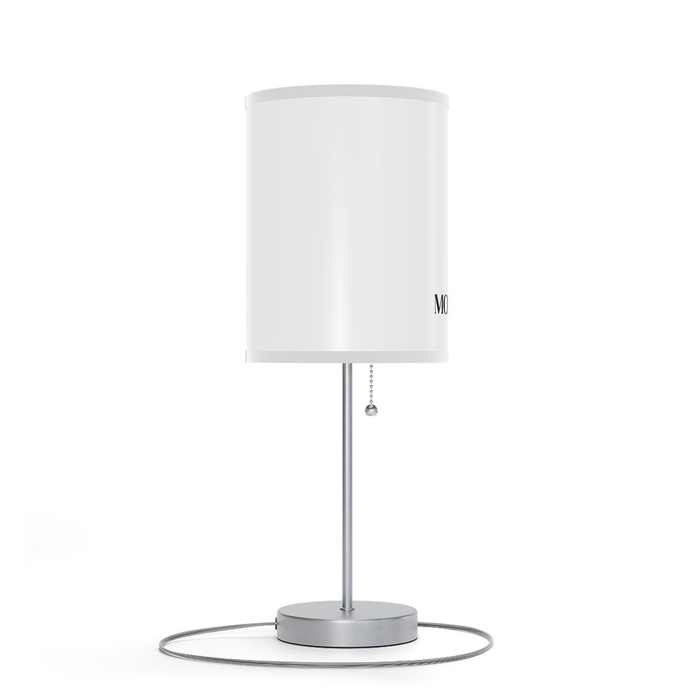 Thumbnail: Exclusive MONKII Table Lamp – White Scandinavian Modern Home Decor (US/CA)