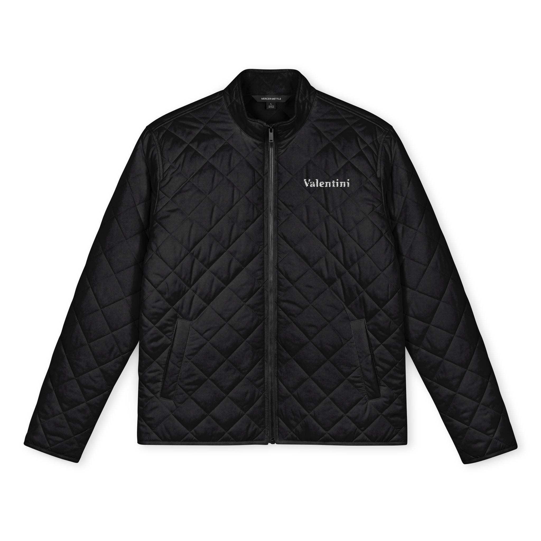 Valentini Men’s Quilted Jacket Embroidered Logo