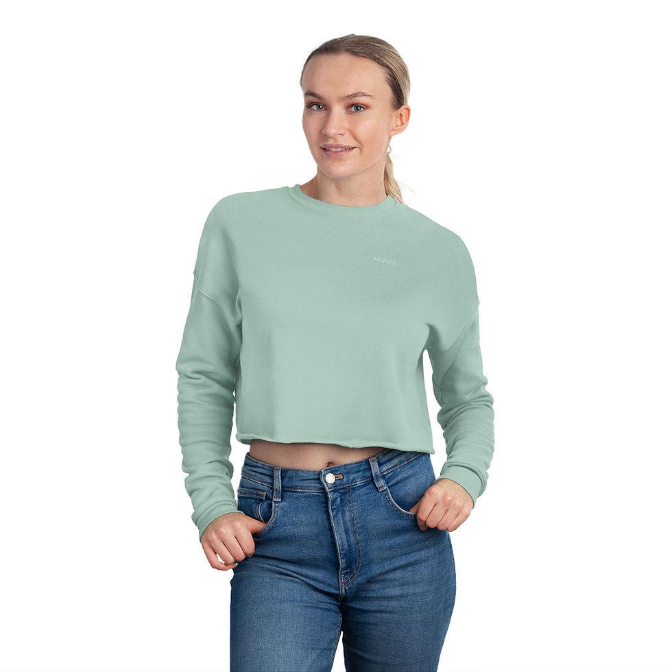 Thumbnail: Cropped Fashion Sweatshirt — Classic Women's Crop Pullover