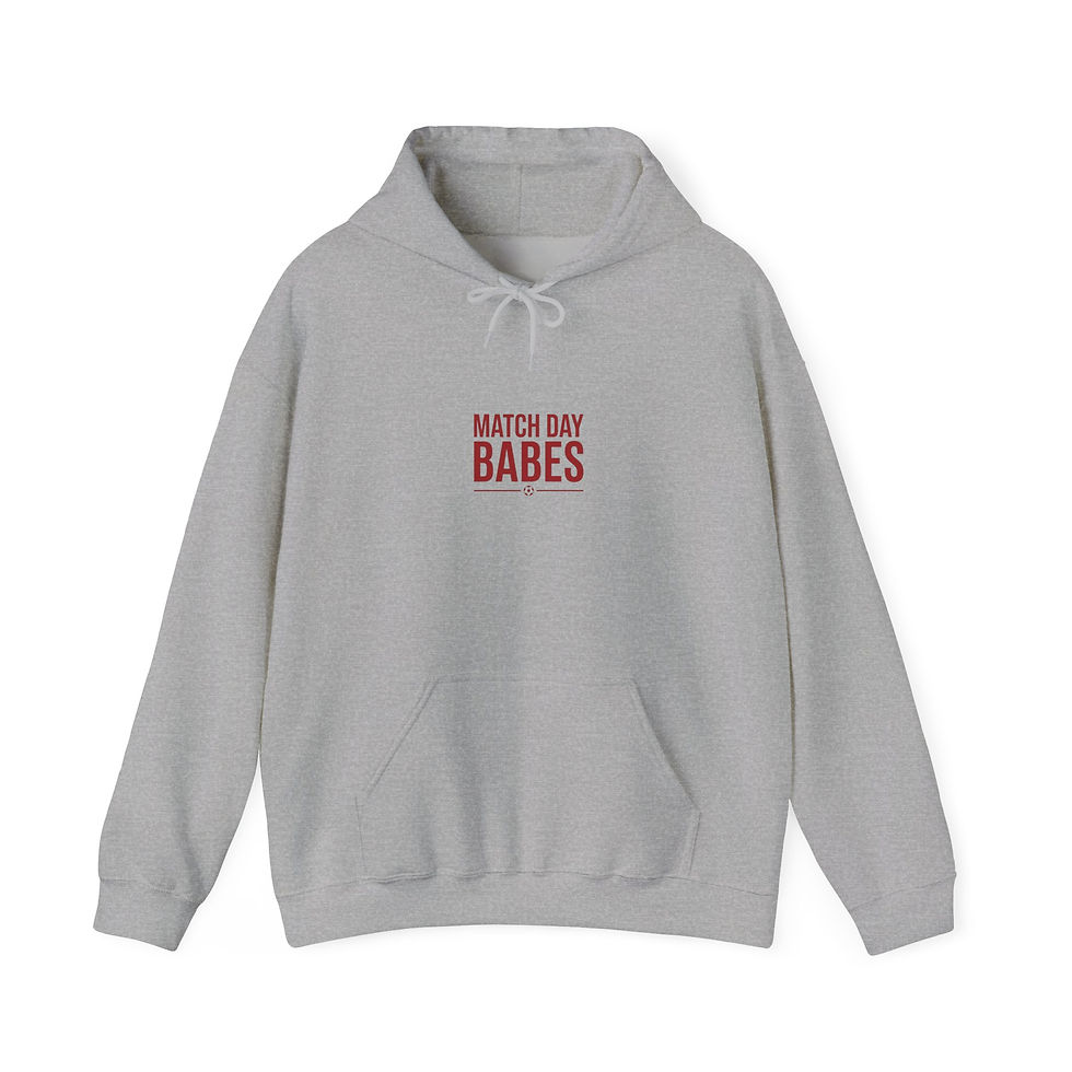 Thumbnail: Match Day Babes Hoodie | Soccer Pride, Match-Day Typography