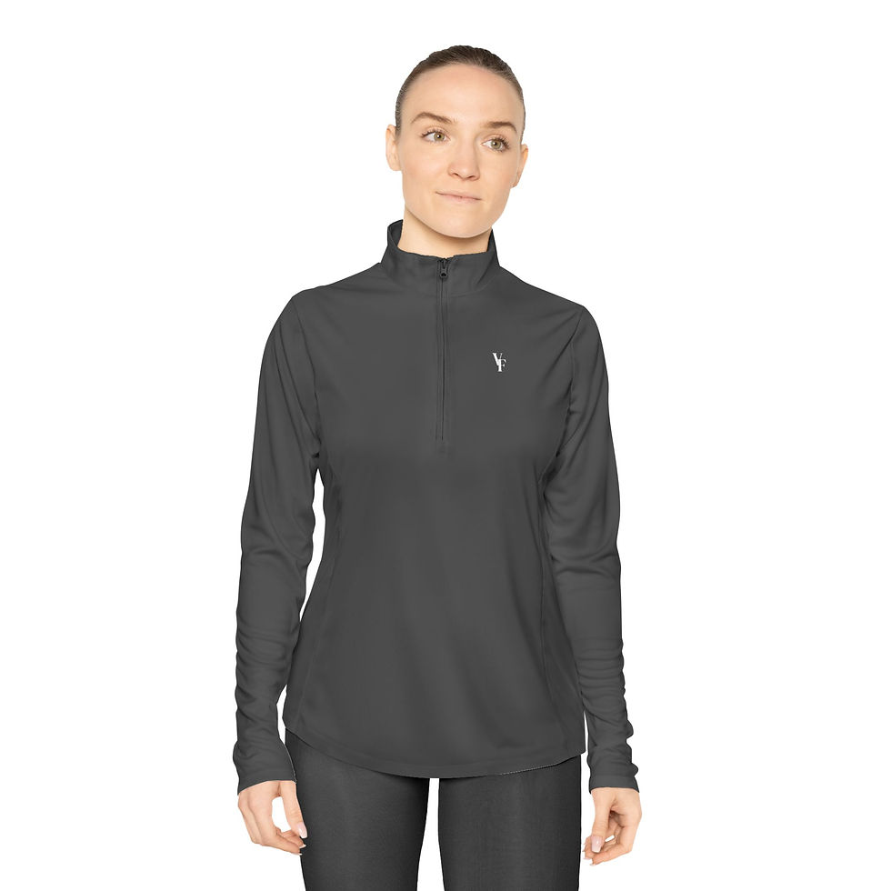 Thumbnail: Sporty Women's Quarter-Zip Pullover | Atlethic Wear 