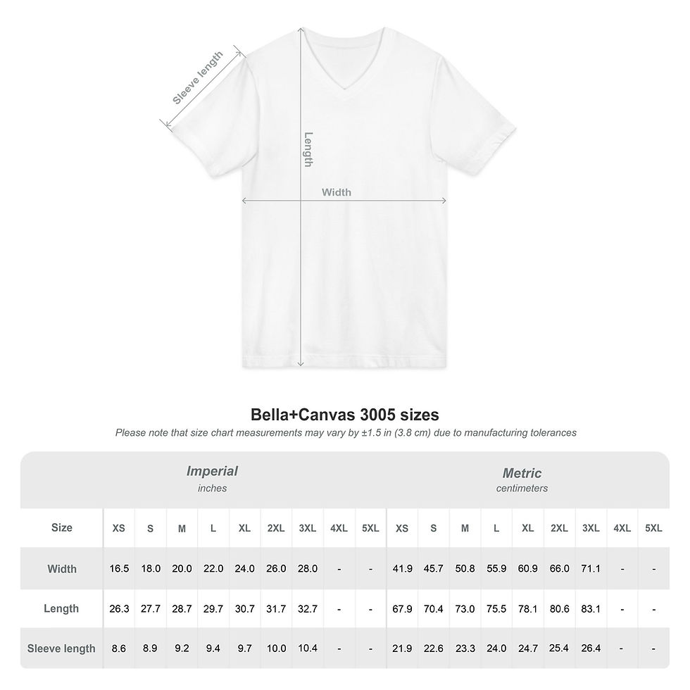 Thumbnail: V-Neck Jersey Tee — Classic Black Short Sleeve