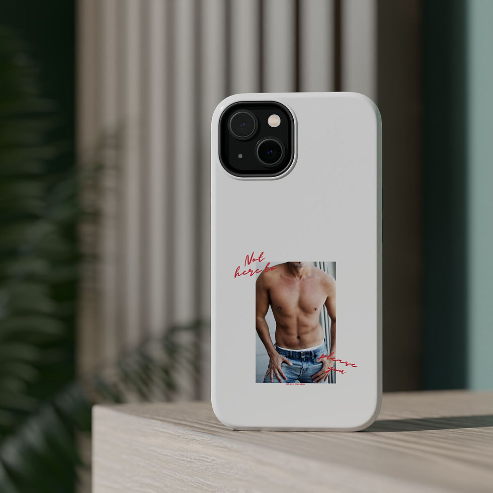 Thumbnail: 'Equality' Magnetic Impact-Resistant Phone Case — Retro Fit Torso Photo Design