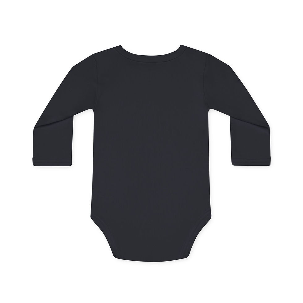 Thumbnail: Cute Unicorn Baby Long-Sleeve Bodysuit - Organic Cotton