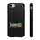 Thumbnail: Black Phone Case - Colorful Graffiti "MONKII" Slim Tough Case