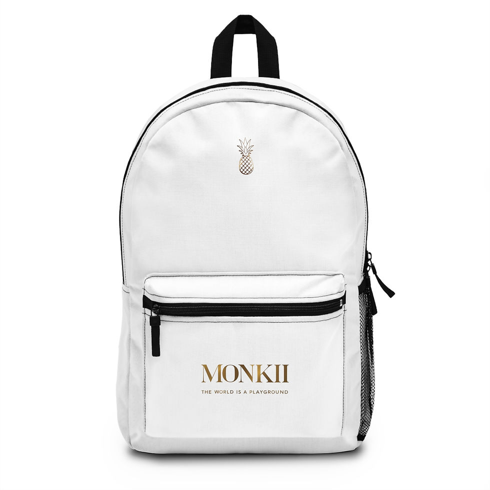 MONKII Original Backpack – Unique Fashion Design for a Luxurious Lifestyle
