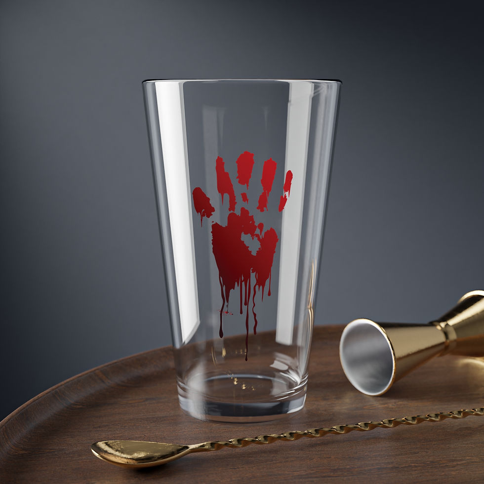 Thumbnail: Halloween Bloody Hand Mixing Glass, 16oz