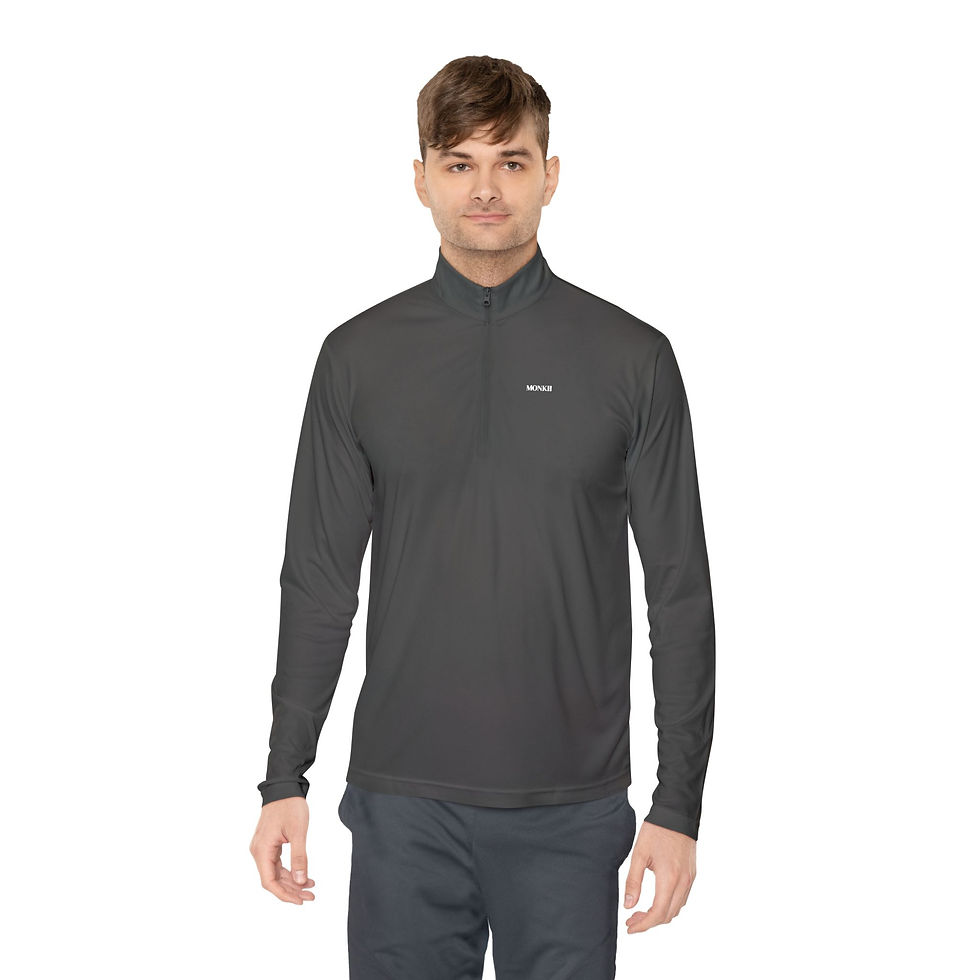 Thumbnail: Athletic Unisex Quarter-Zip Pullover