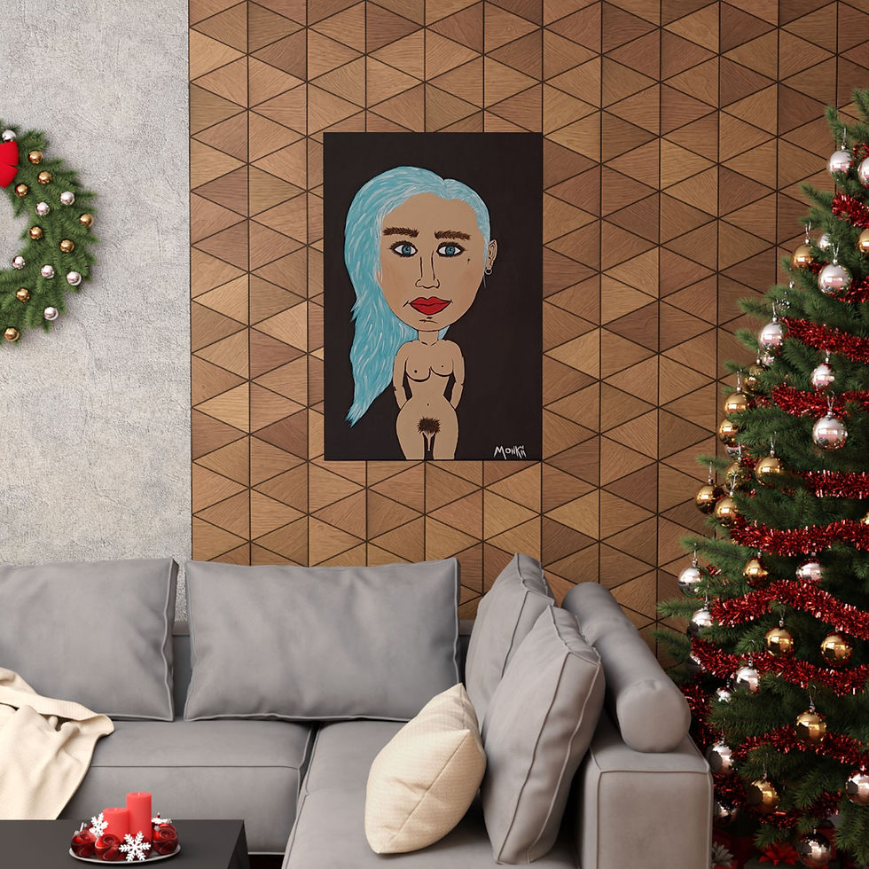 Thumbnail: Aurora | Portrait Art Poster — Contemporary Pop Art Print by MONKII