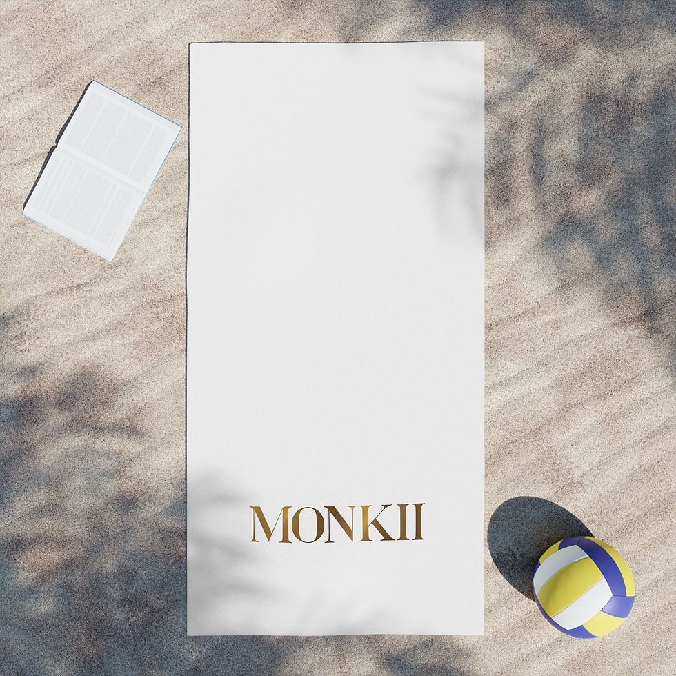 Thumbnail: Luxury MONKII Beach Towels 