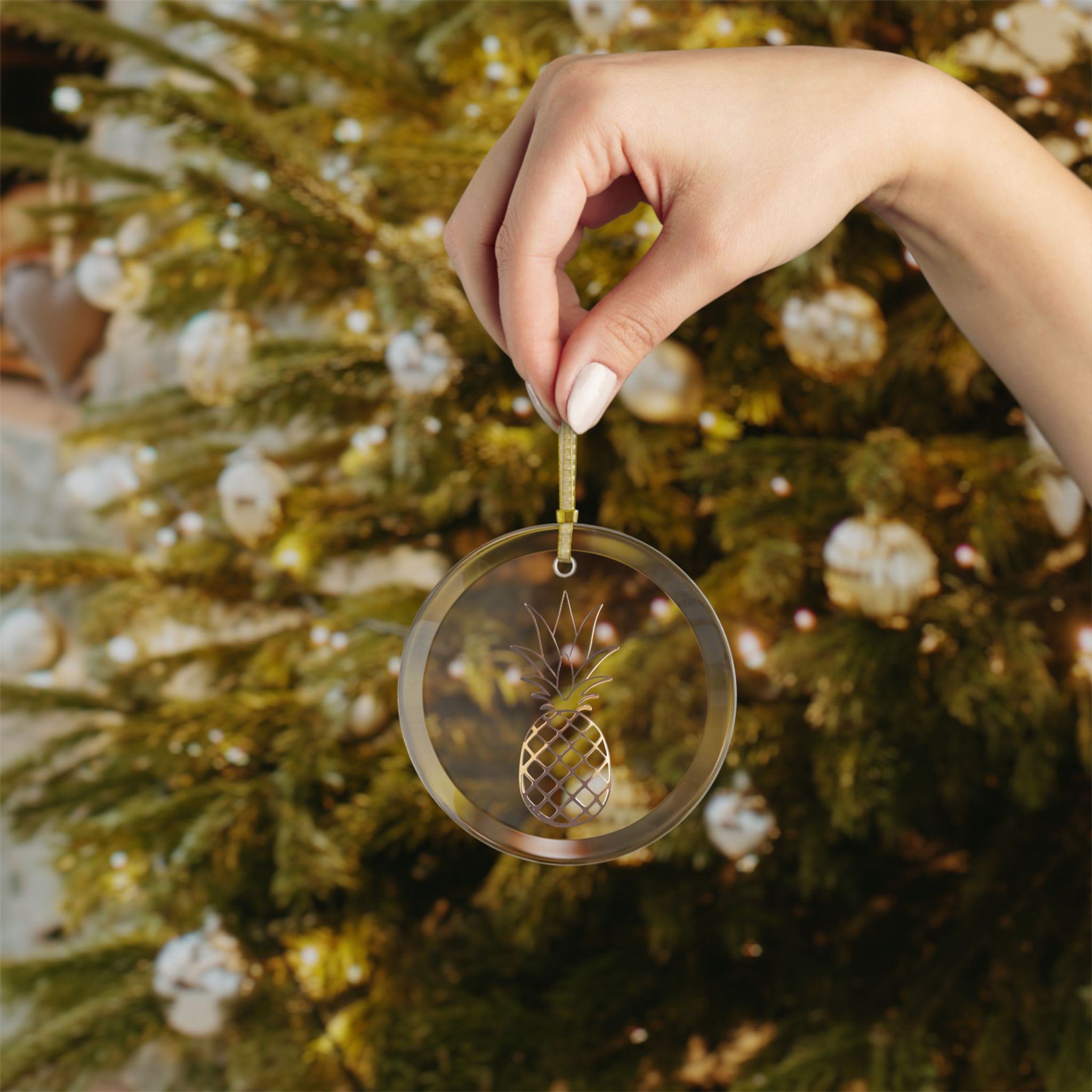Glass Ornaments - Beautiful Pine Lux by MONKII
