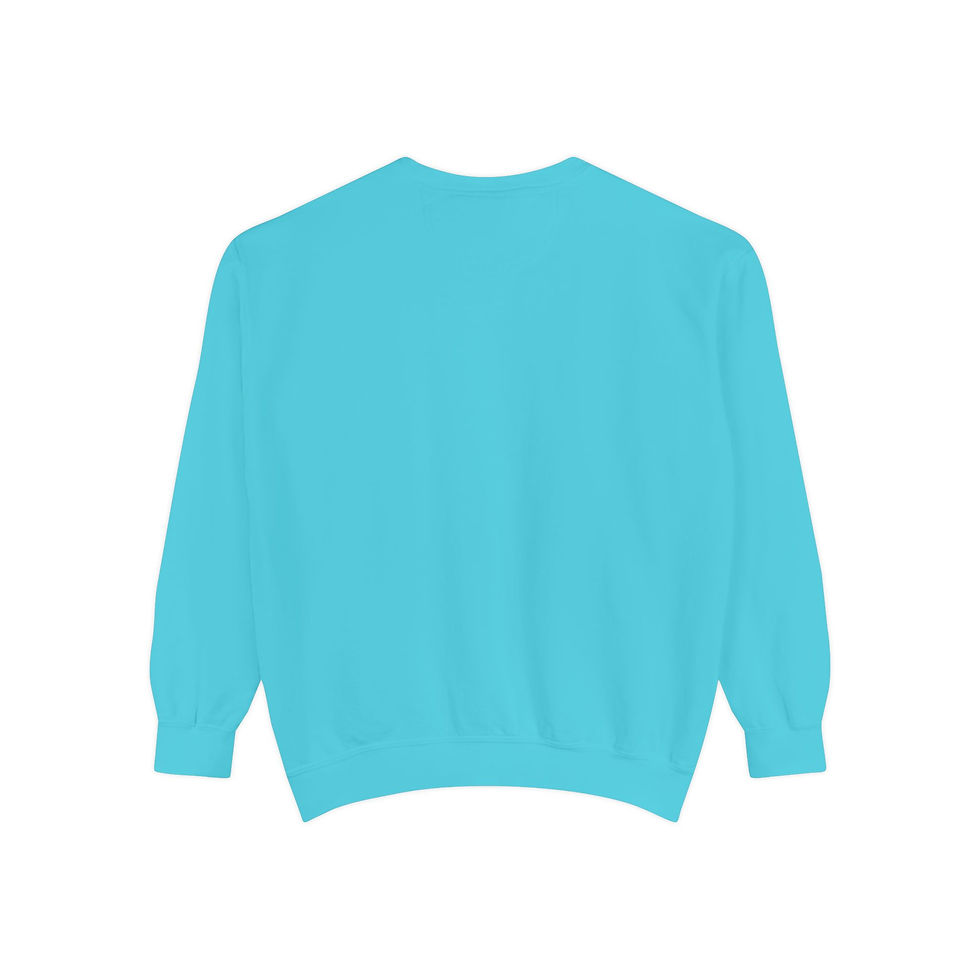Thumbnail: Sparkling Blue Relaxed Unisex Sweatshirt
