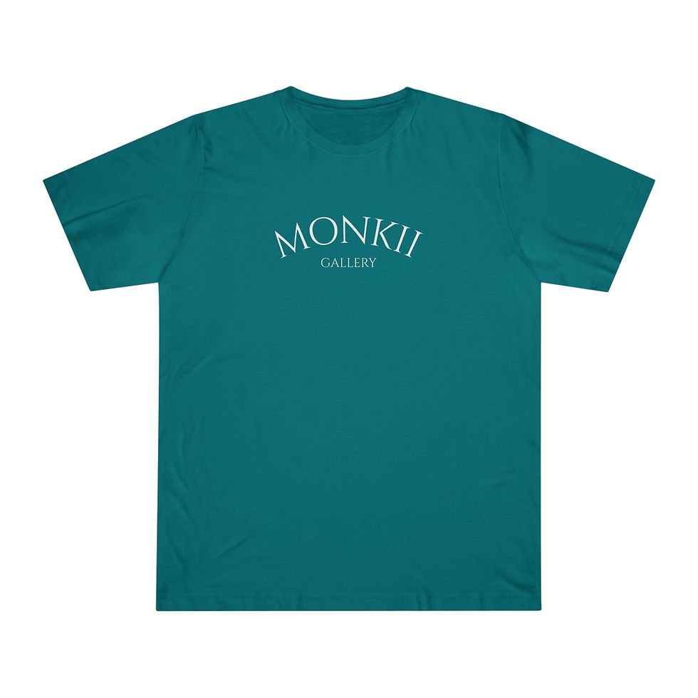 Thumbnail: MONKII Unisex Deluxe T-Shirt - Clean Aesthetic Fashion