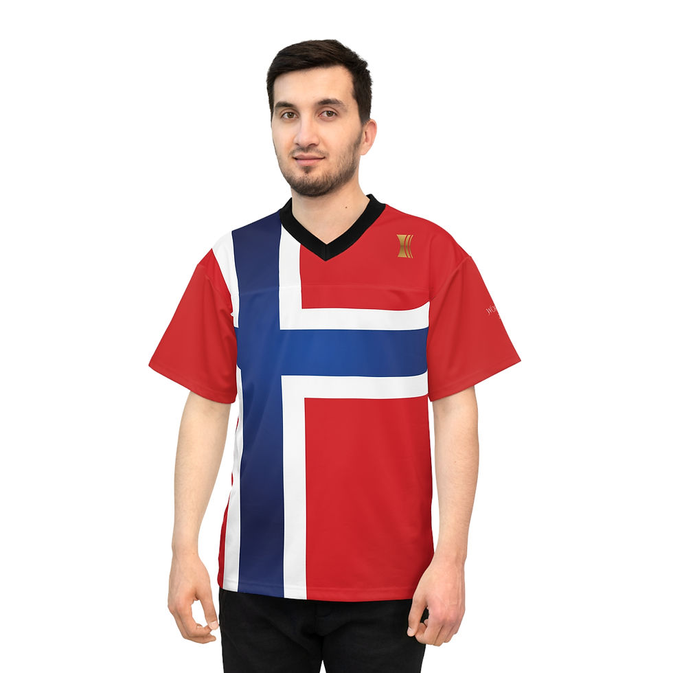 Thumbnail:  Ødegaard #10 Soccer T-Shirt — Norway Soccer Jersey