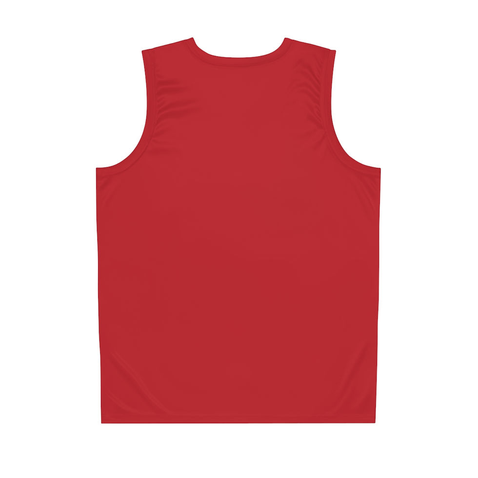 Thumbnail: MONKII Classic 1992 Basketball Jersey — Red Athletic Tank