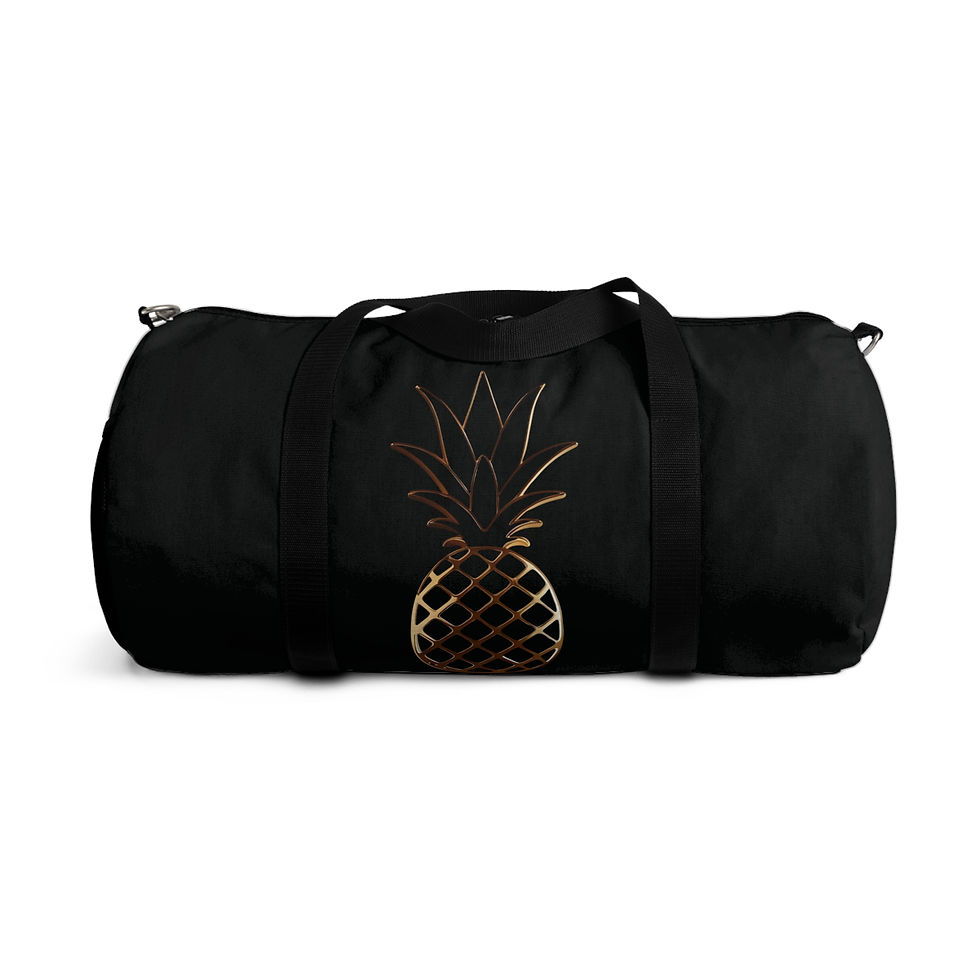 Thumbnail: Black MONKII Stylish Duffel Bag – Travel, Gym, Sports & Weekend Getaway