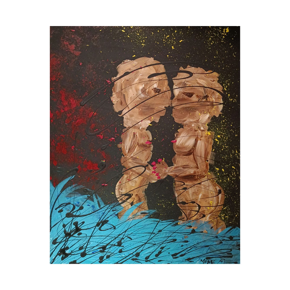 Thumbnail: "Energies"  Beautiful Wall Art — Romantic Contemporary Art Print Poster