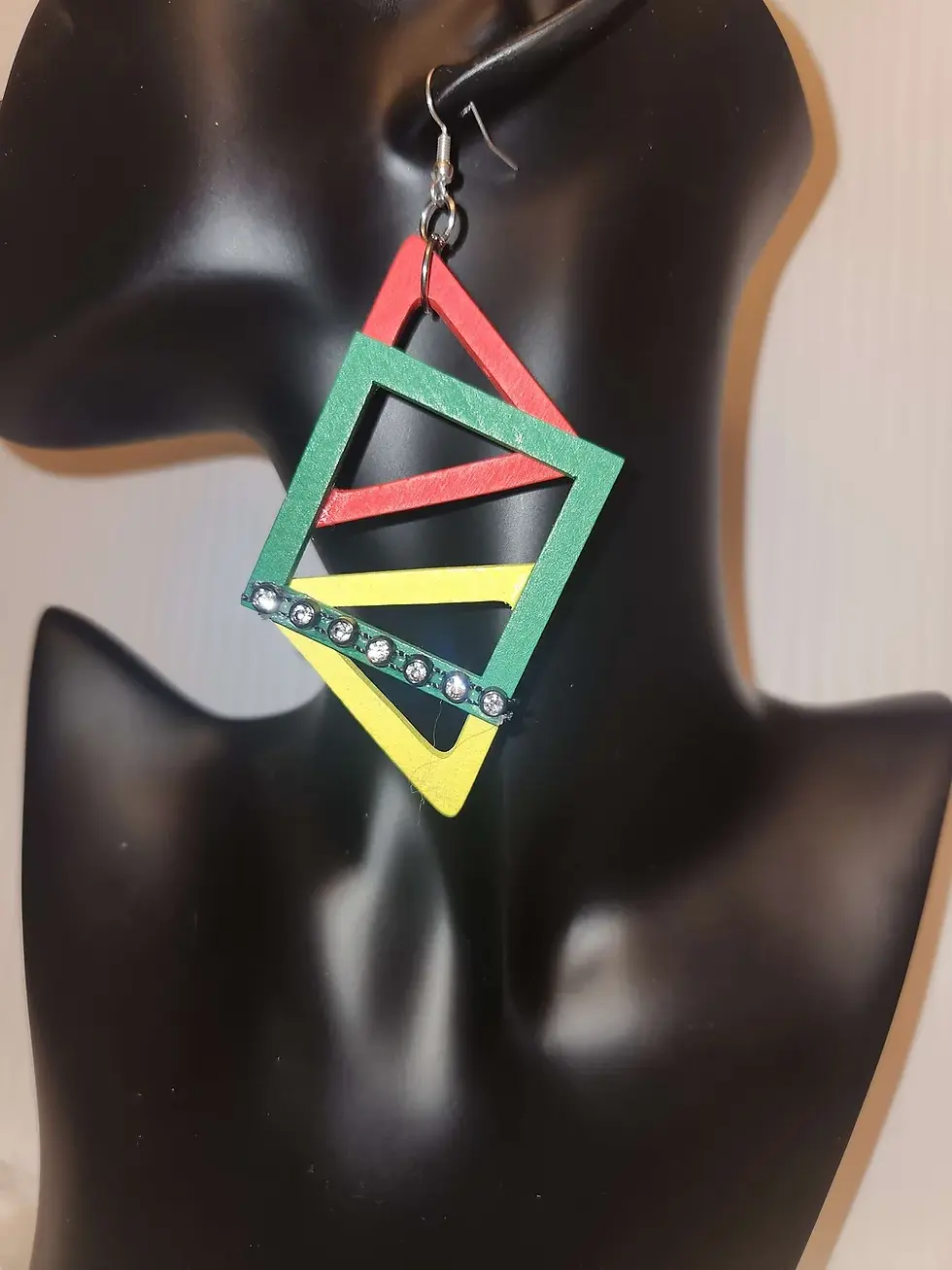 Thumbnail: RBG triangle Earrings