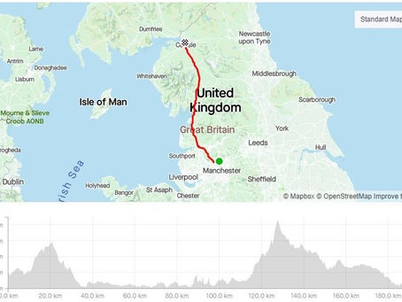 LEJOG Day 5: Bury to Carlisle