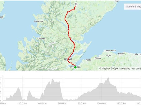 LEJOG Day 9: Inverness to Strathnaver