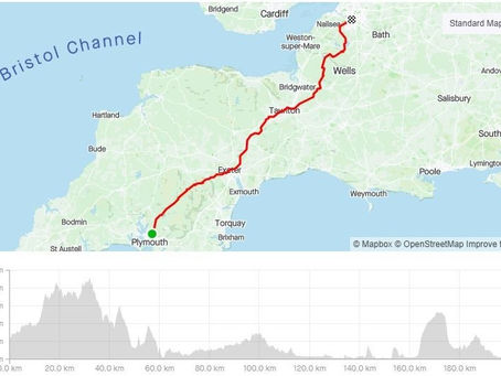 LEJOG Day 2: Plymouth to Bristol