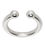 Thumbnail: Jil Sander Silver Open Band Ring