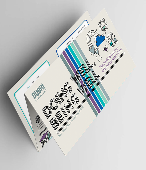 Being well, doing well. Dubai’s Education Landscape 2017/2018 Infographic