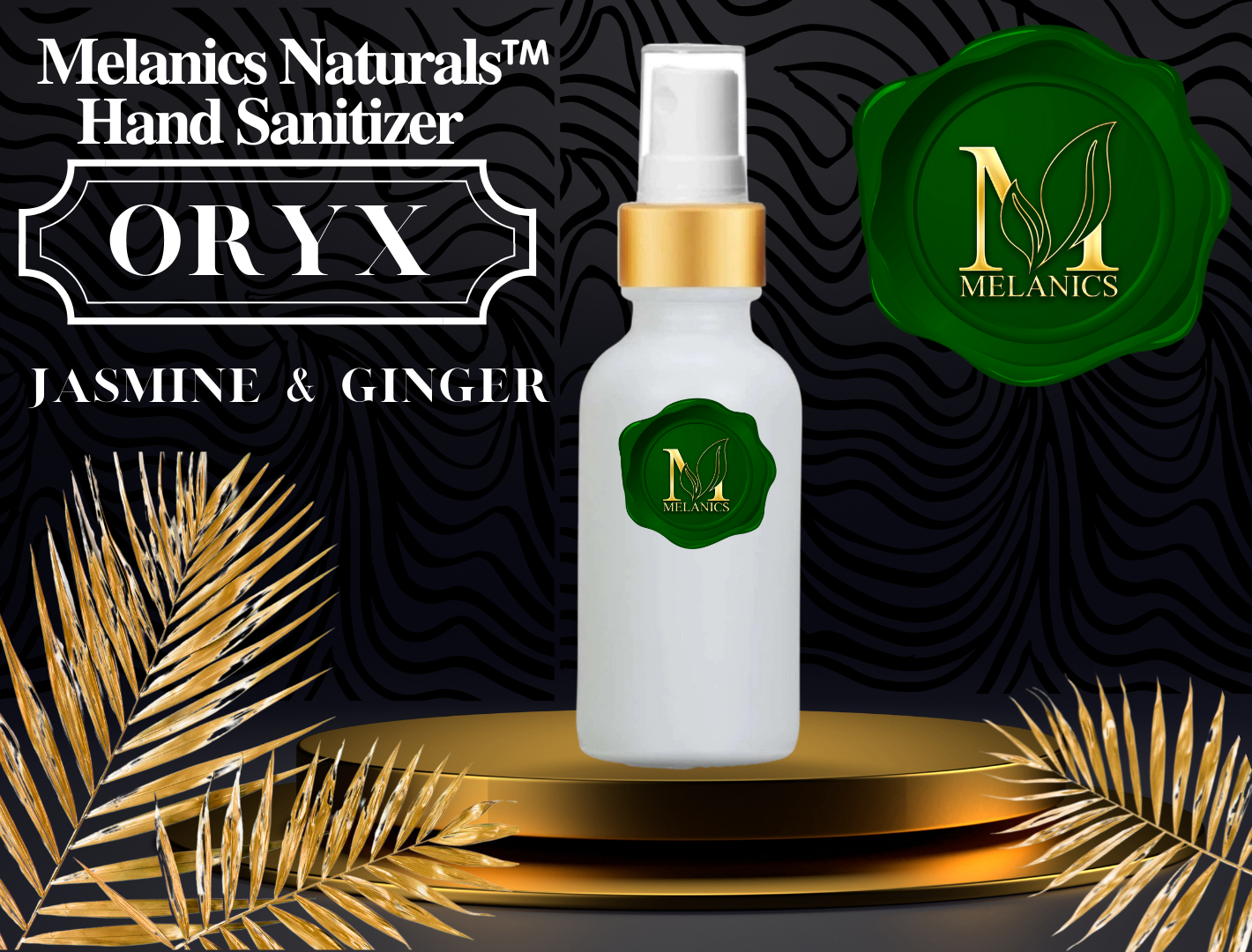 ORYX SCENTED HAND SANITIZER (JASMINE & GINGER)