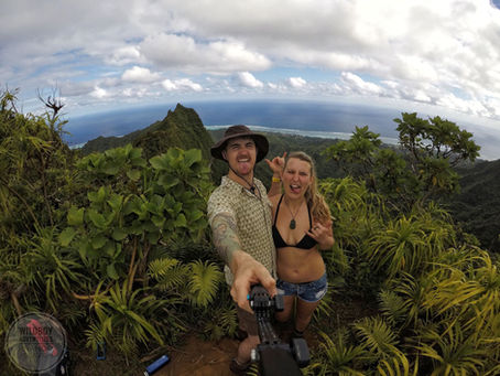Te Manga the highest mountain in Rarotonga