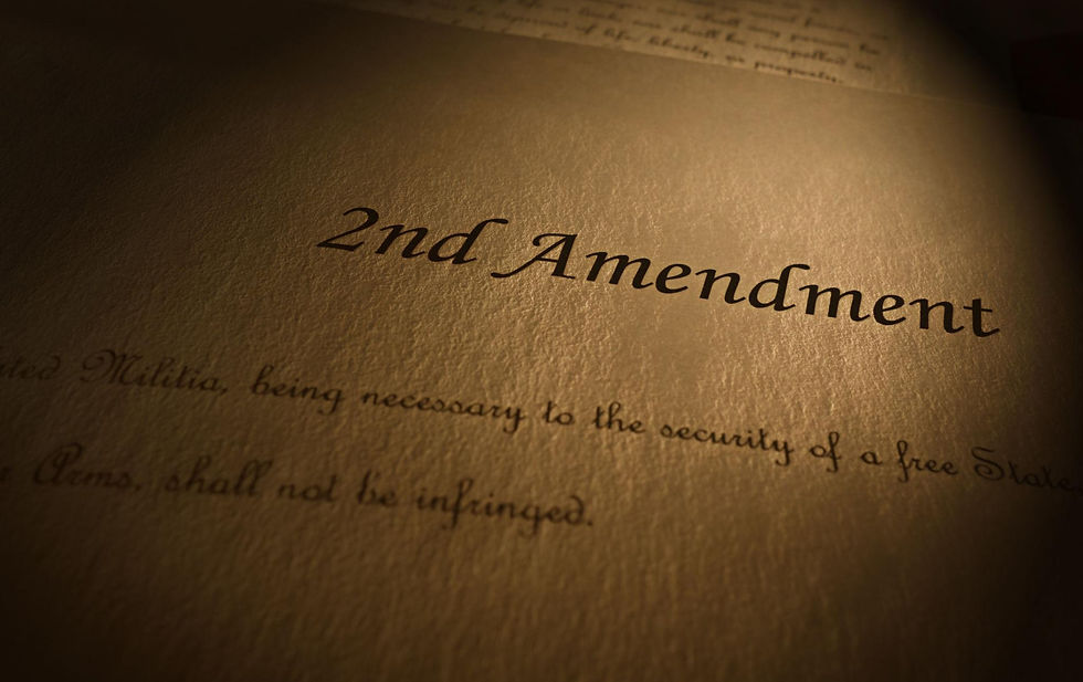 2nd Amendment to the U.S. Constitution Bill of Rights
