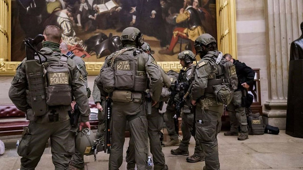 ATF Officers in the Capitol Building