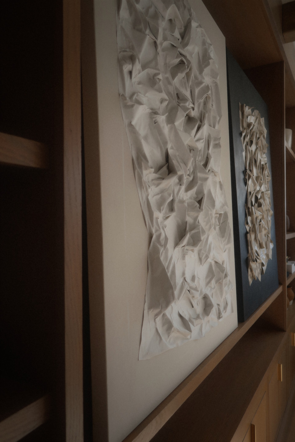 contemporary neutral 3d art, textured artwork, modern art, cream black white and beige art