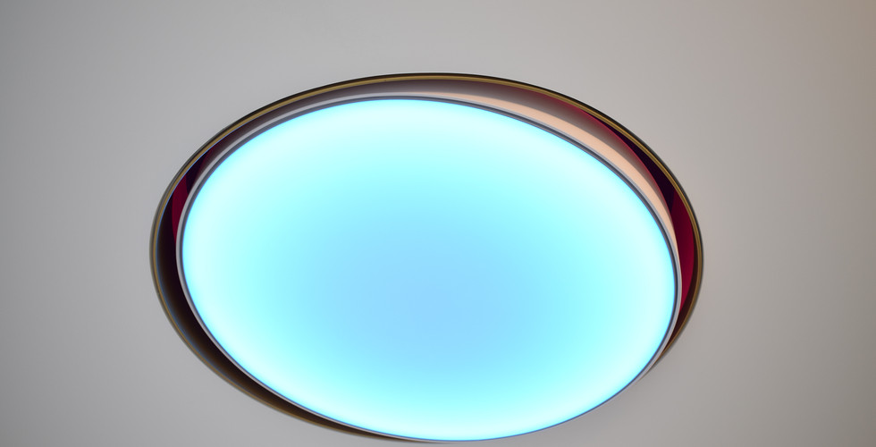 kruhové svietidlo LED farby RGB svetelné stropy