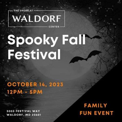 The Shops at Waldorf Center Spooky Fall Festival