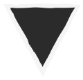 Triangle grunge - Noir